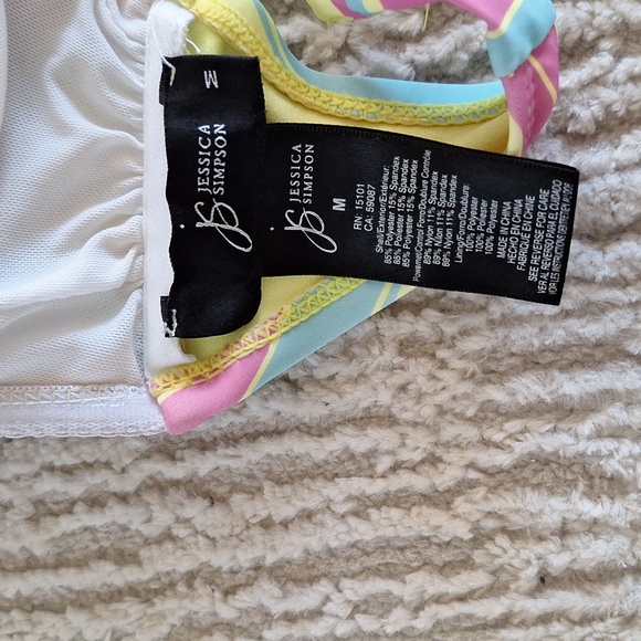 NWOT [M] Vintage Jessica 2pc bikini/ waist wrap - Picture 4 of 9